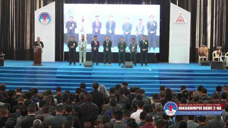 MBMP Inkhawmpui Vawi -2 na leh rorel vawi 5-na S. Vanlaiphai-a neih chu tluang taka zawh a ni