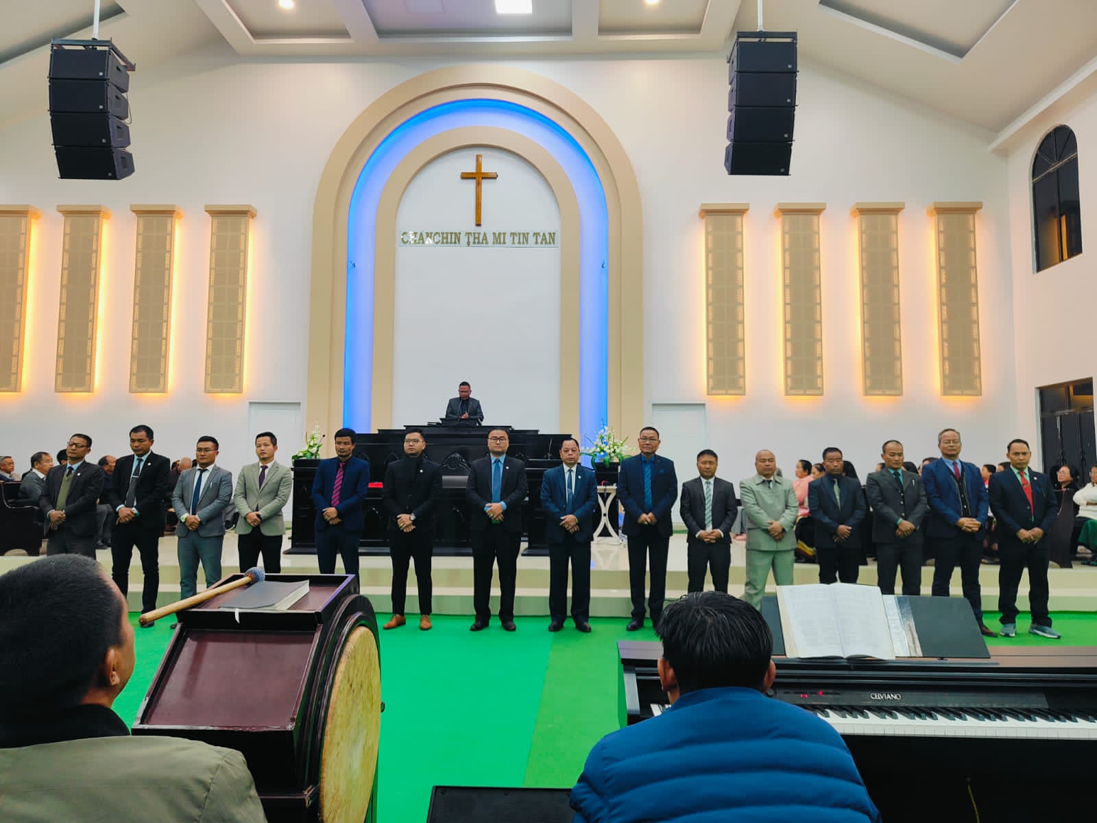 Lawngtlai Area ṬKP leh BMP Coordination Committee hruaitu te lakluhna (Induction Service) neih a ni