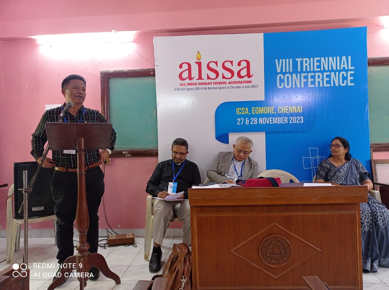 Aissa Triennial Conference hmangin Christian education Director a kal.