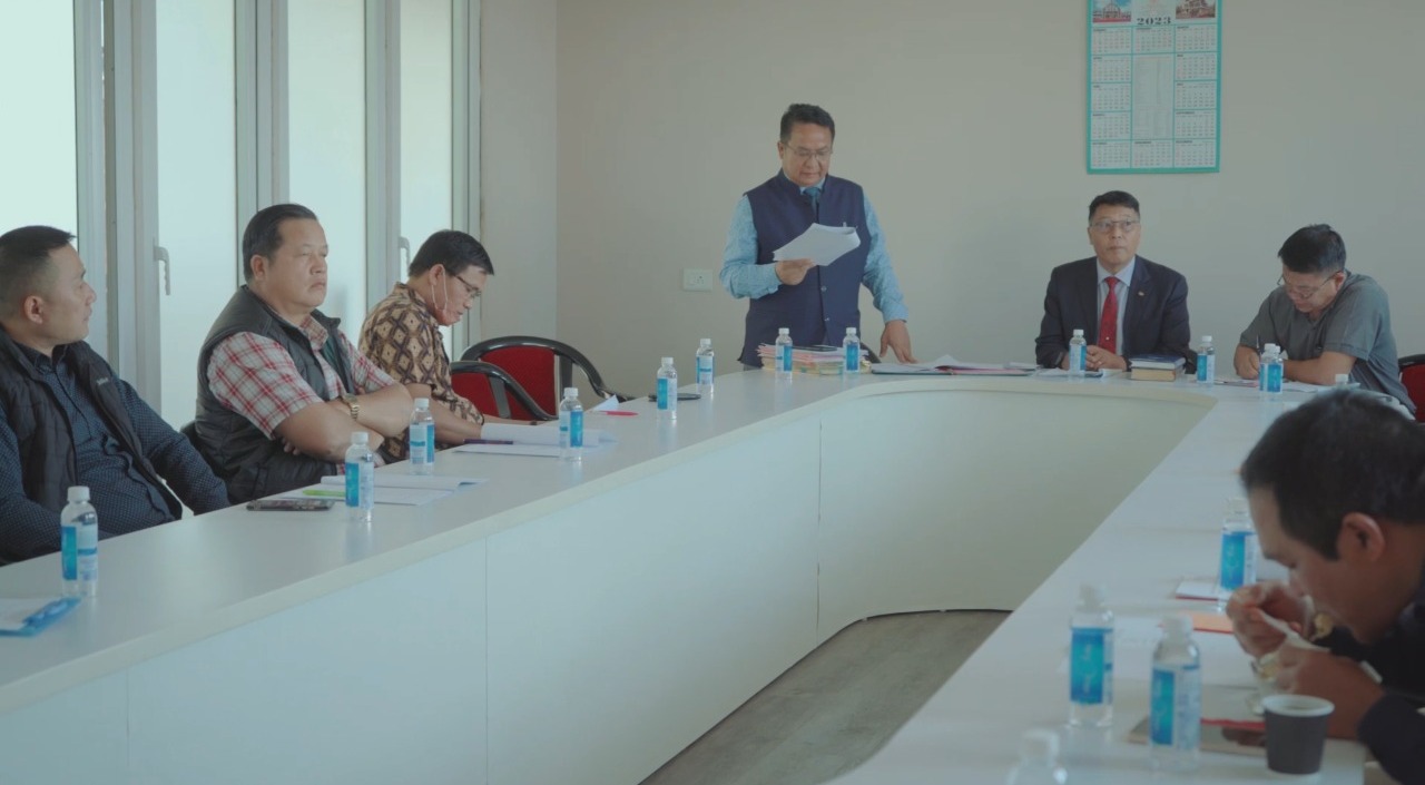 Aizawl Area Development Working Committee Meeting neih a ni.