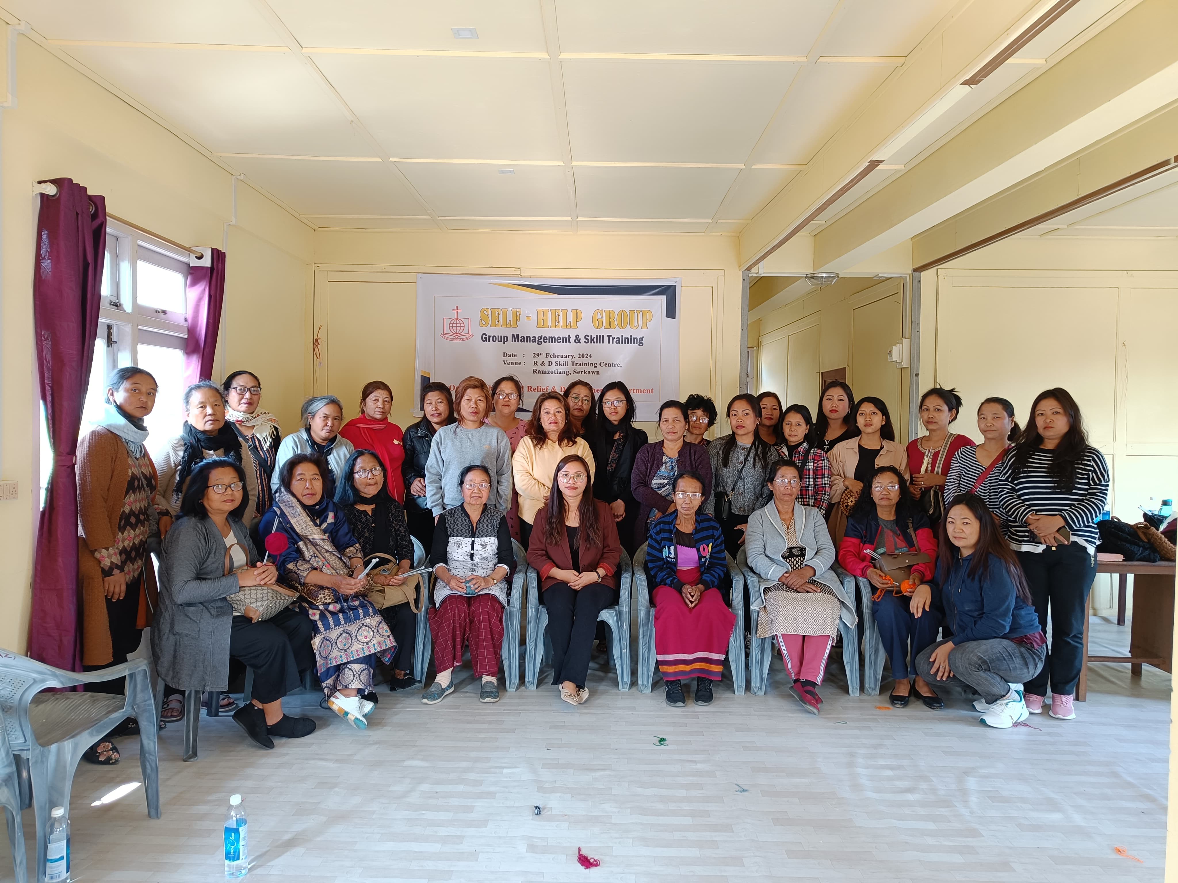 R&D-in Self Help Group te tan Training an buatsaih