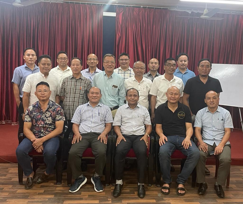 NEITA Annual Meeting-ah AICS Principal Rev. DR. C. Vanlaldika leh Pu Rampaukube te an kal.