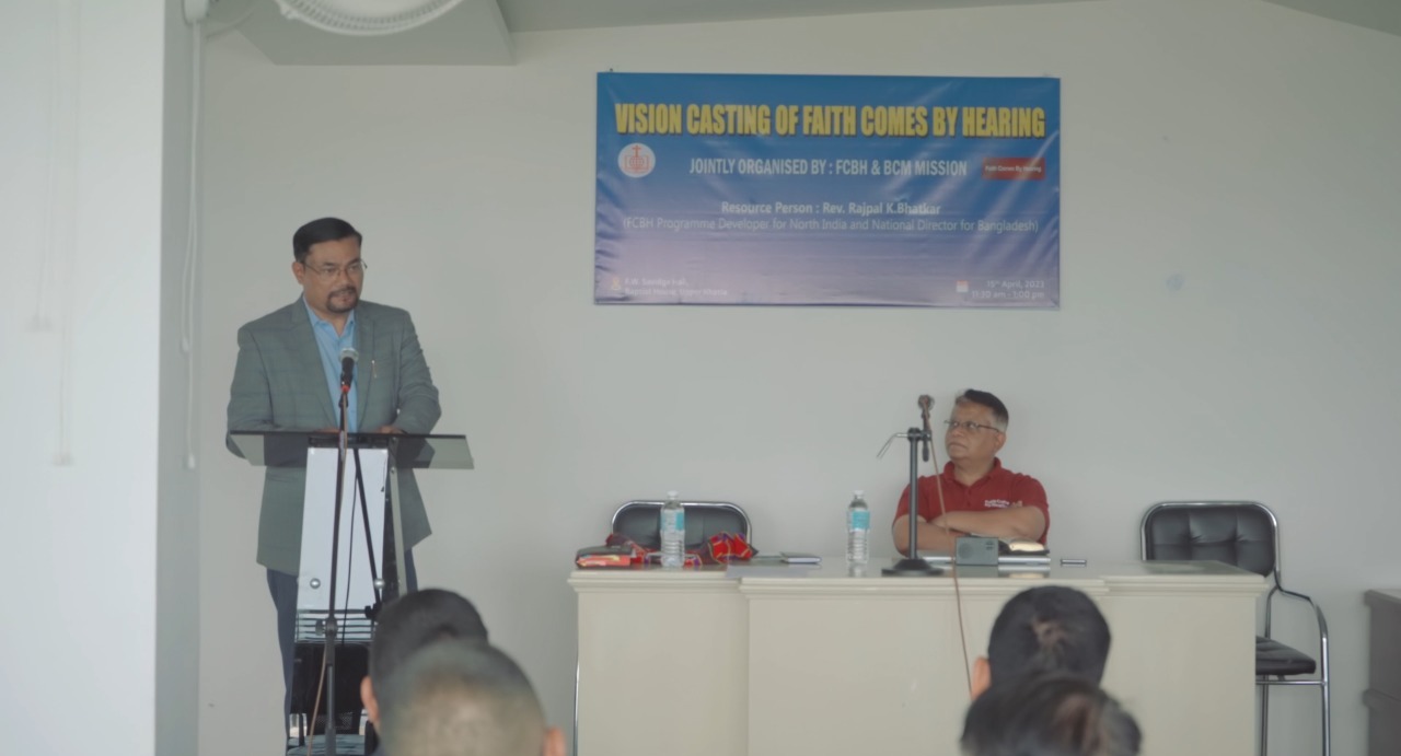 FCBH leh BCM Mission tangkawp-in Vision Casting programme an hmang.