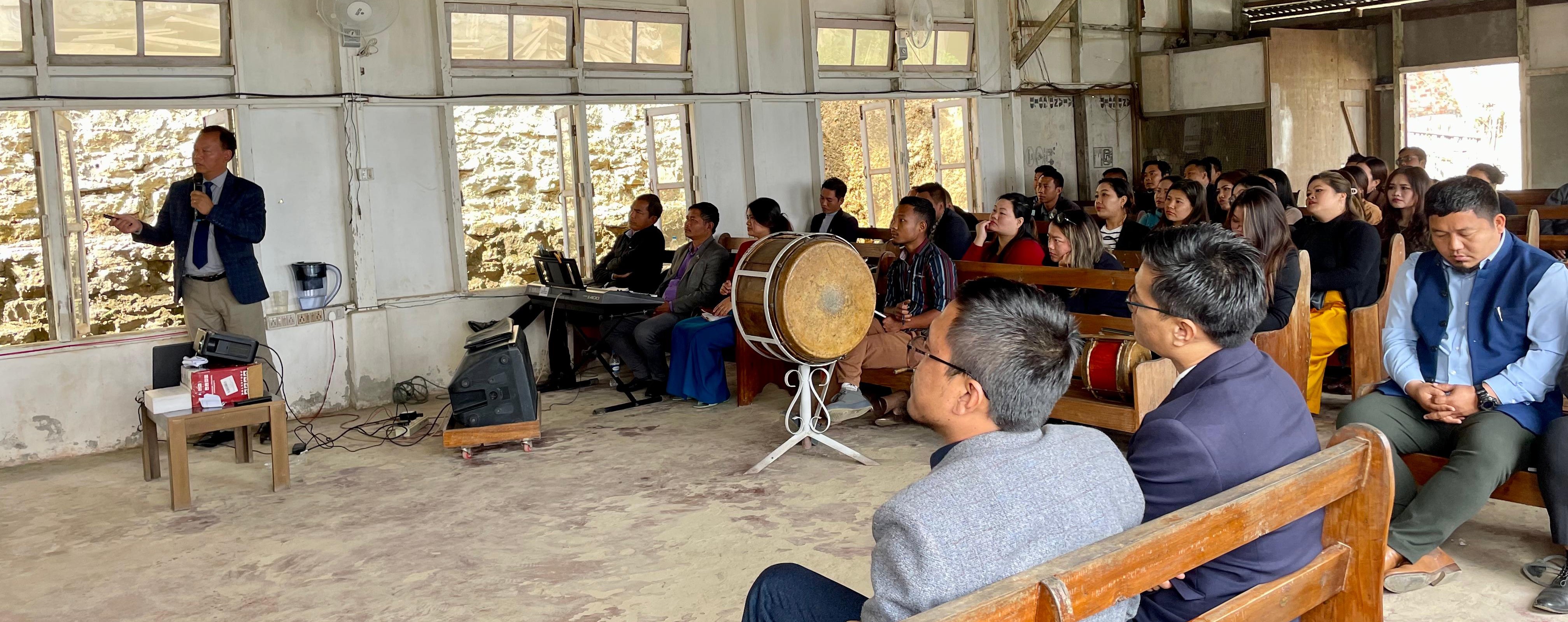 ṬKP Lawngtlai North Pastor Bial-in Leadership Training an nei