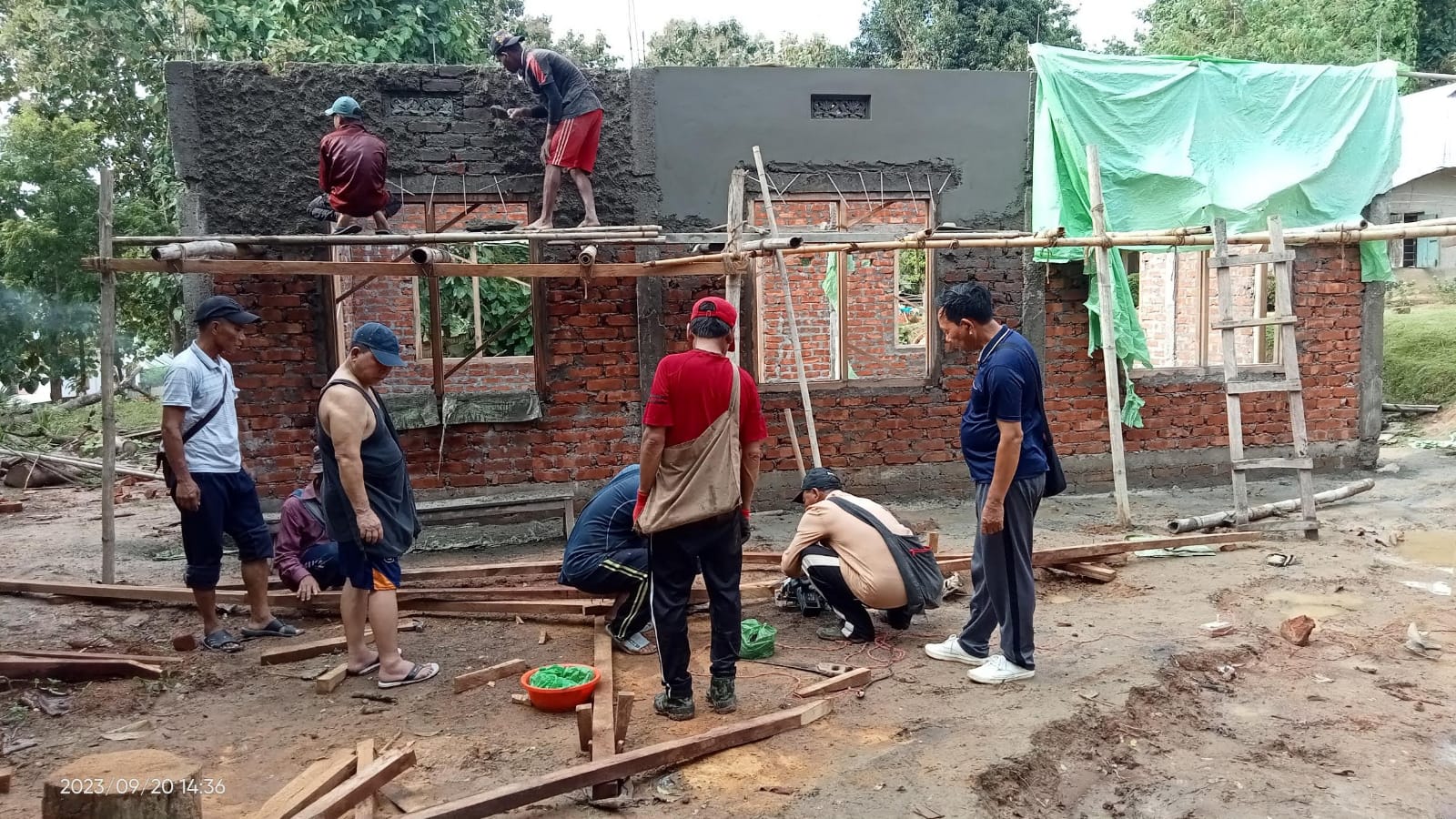 BCM Gilgal-in Tripura Field-ah Work Camp an nei.