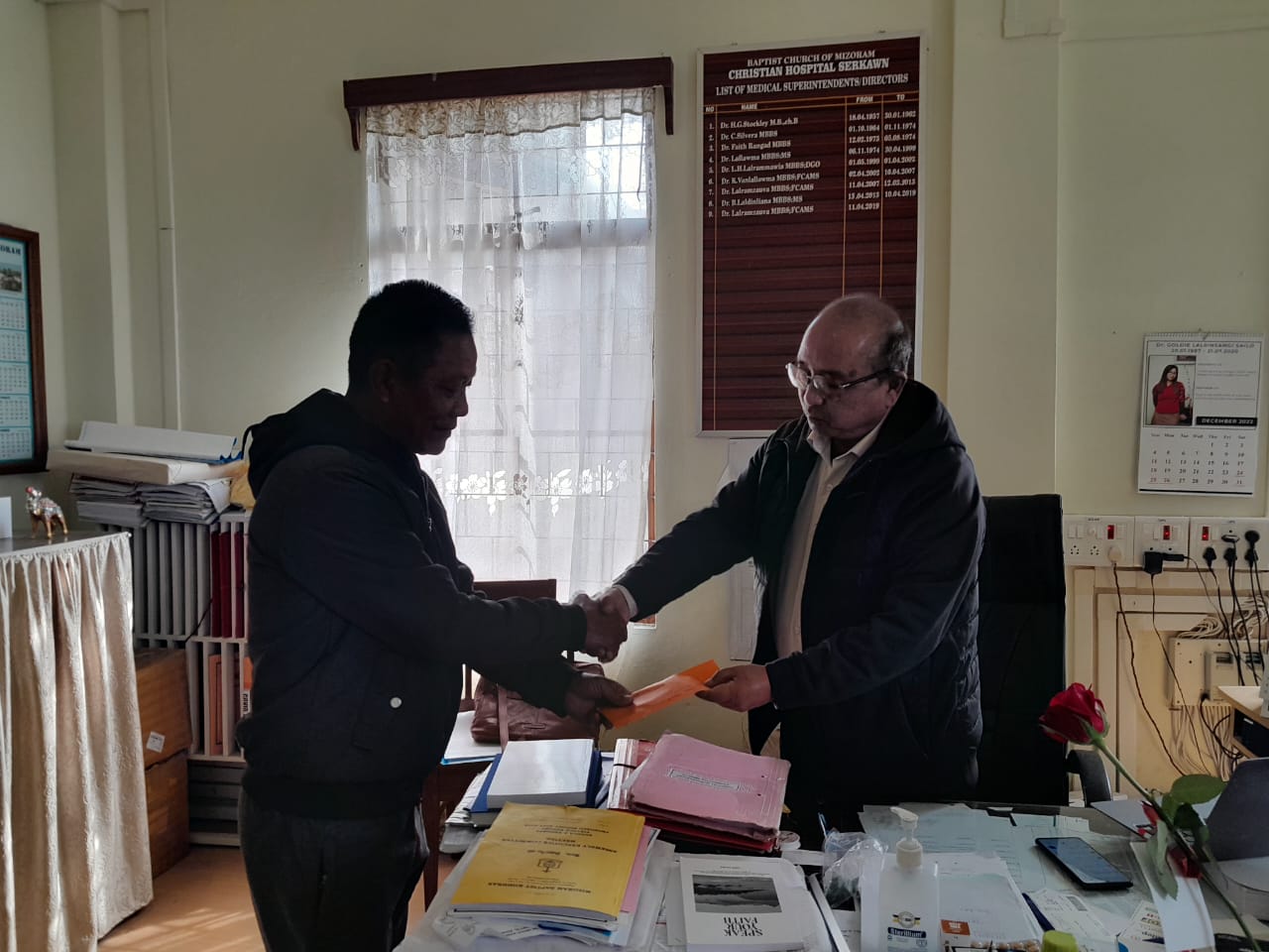 Serkawn Pastor Bial BMP-in Poor Patient Fund an pe.