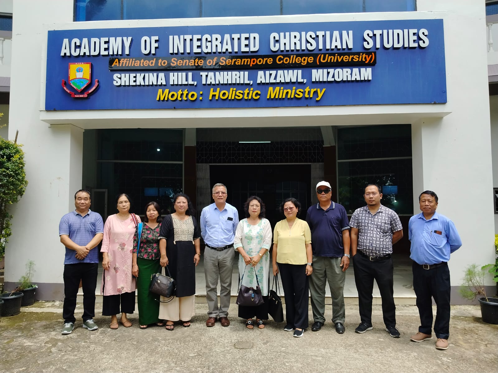 BKHP Zotlang Pastor Bial, Aizawl ten AICS leh Operation Kingdom Ministry te thilpek an hlan.