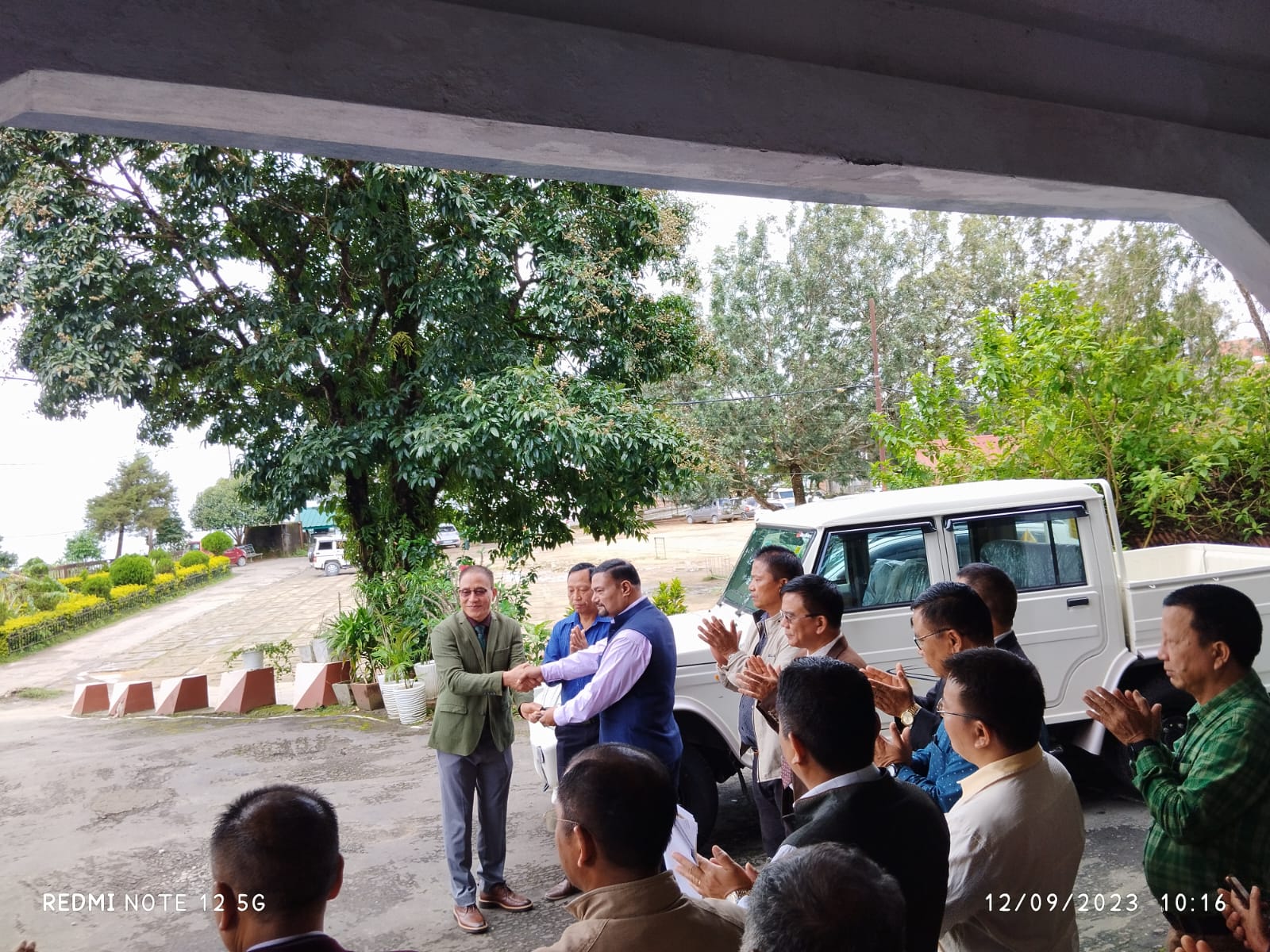 Baptist Masihi Mission hman tur Motor thar Pathian hnena hlanna neih a ni.