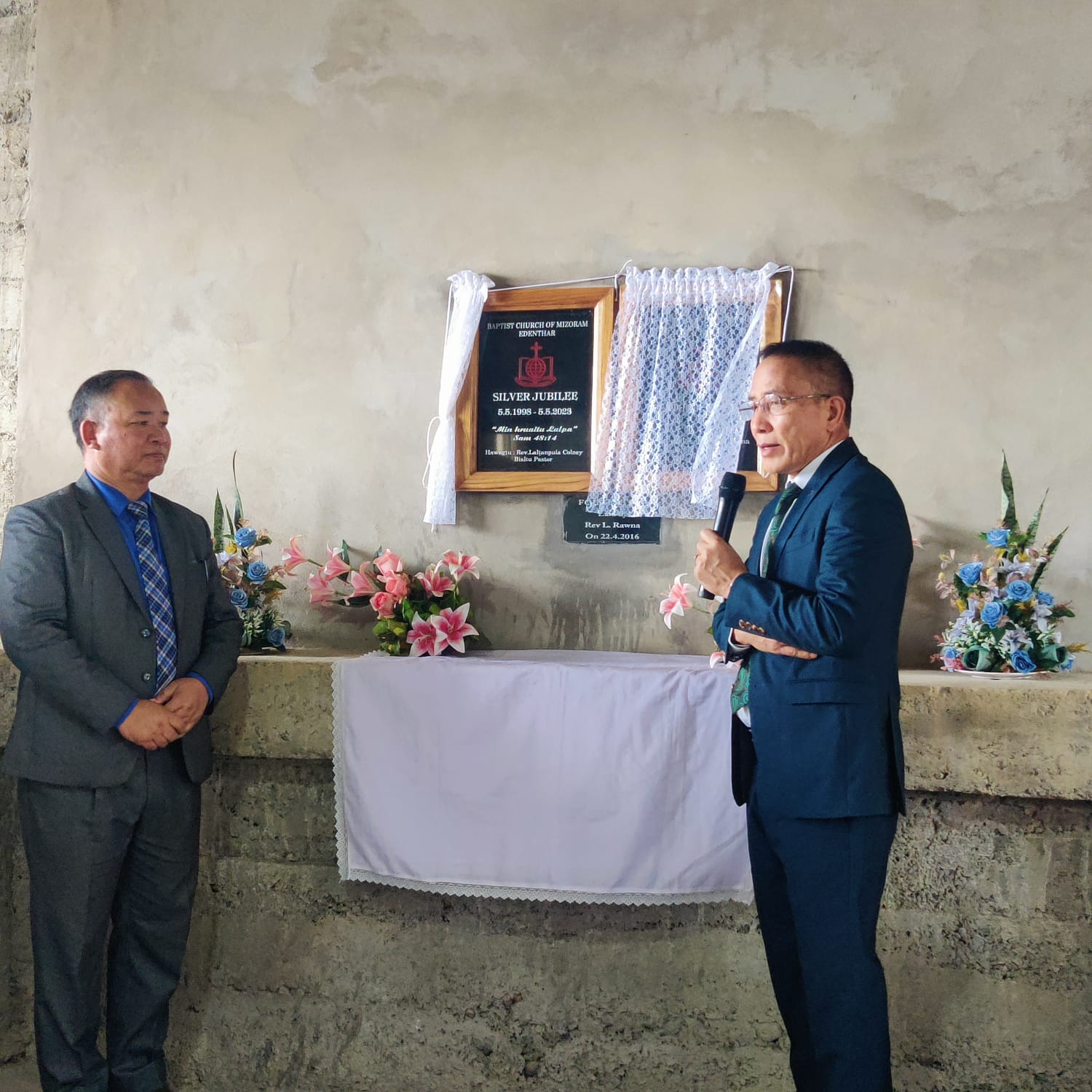 BCM Edenthar, Serchhip Silver Jubilee lawmna leh Biak In hawnna neih a ni.