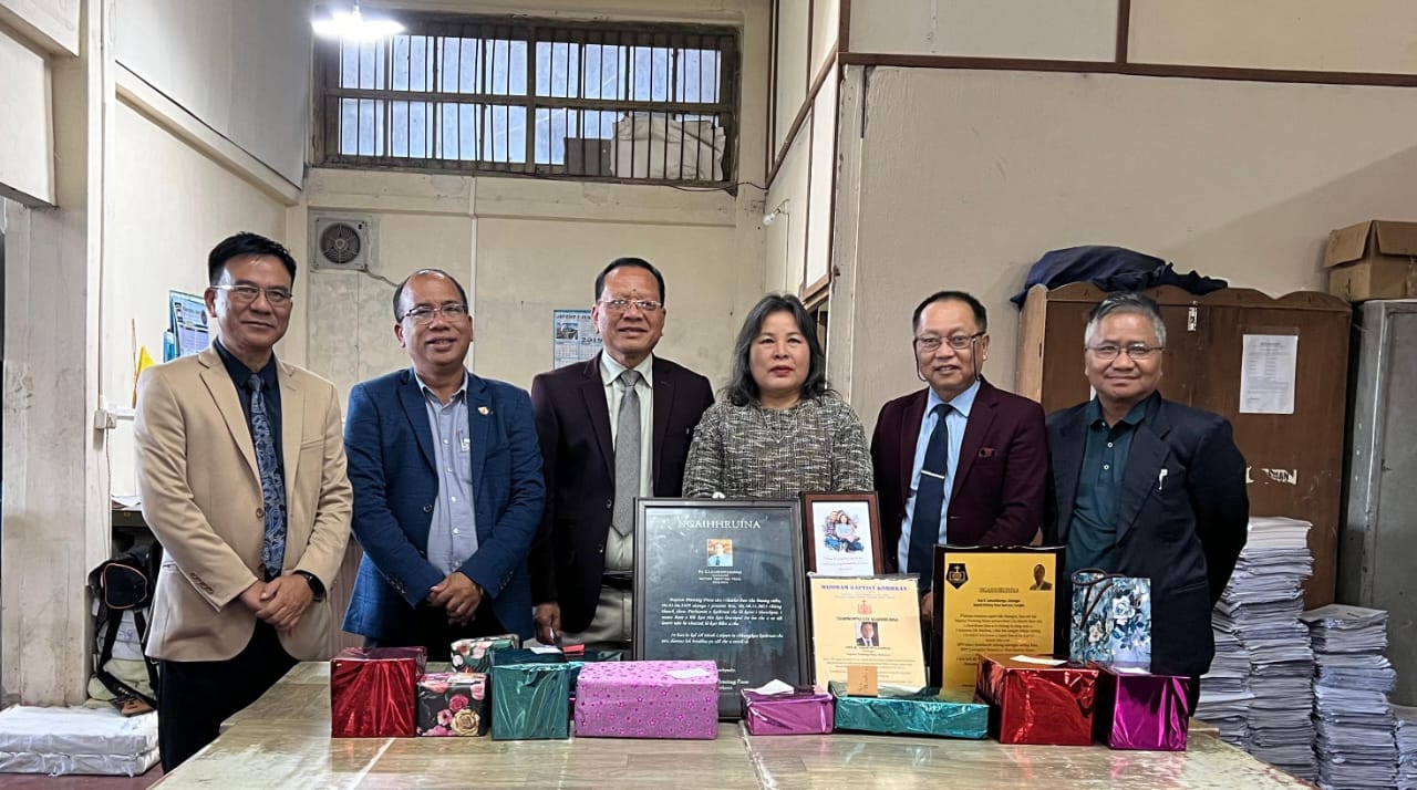 Baptist Printing Press Manager – Upa K. Lalnuntluanga Pension thlahna neih a ni.