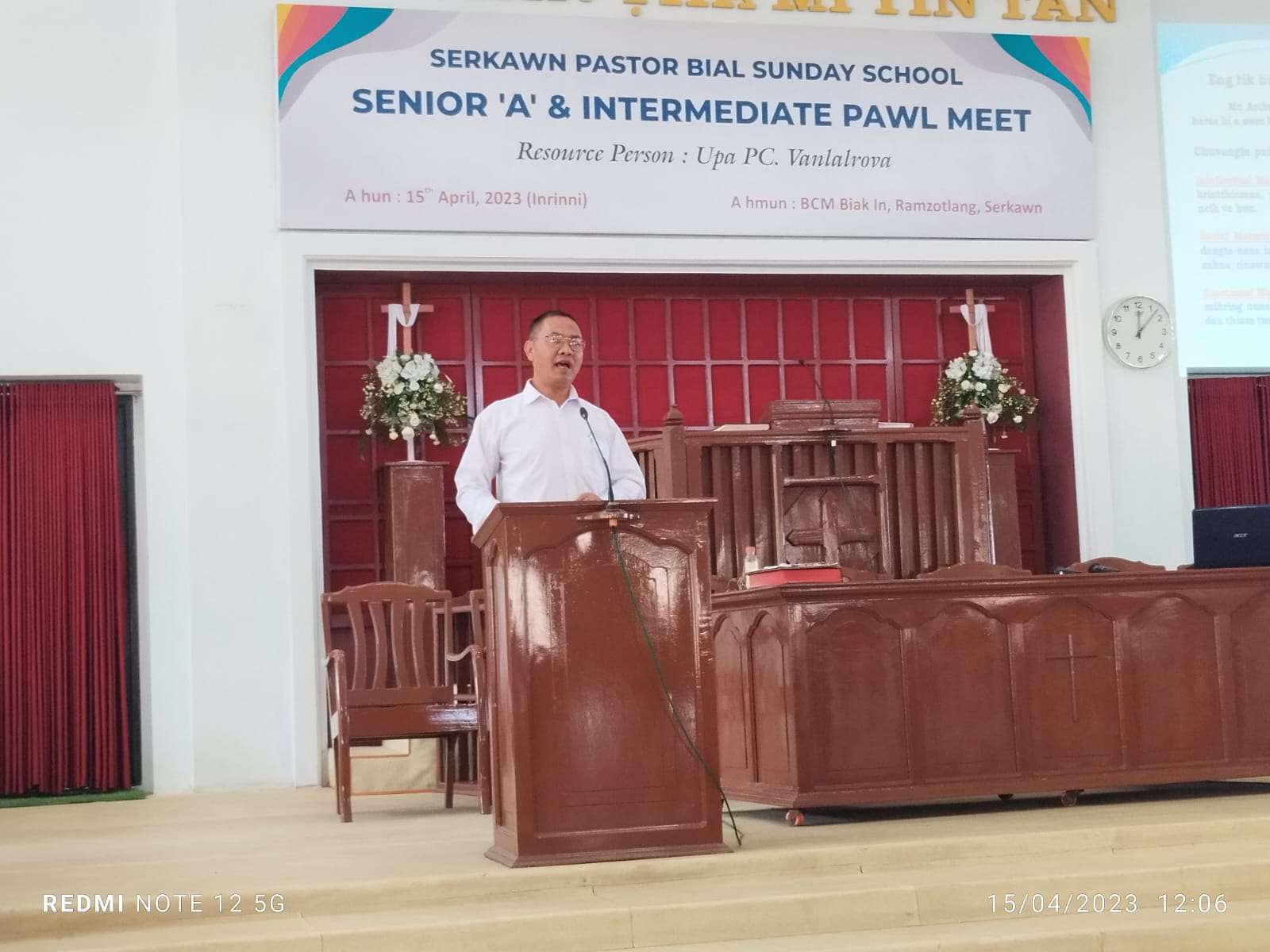 Serkawn Pastor Bial Sunday School, Senior ‘A’ leh Intermedaite Meet neih a ni.