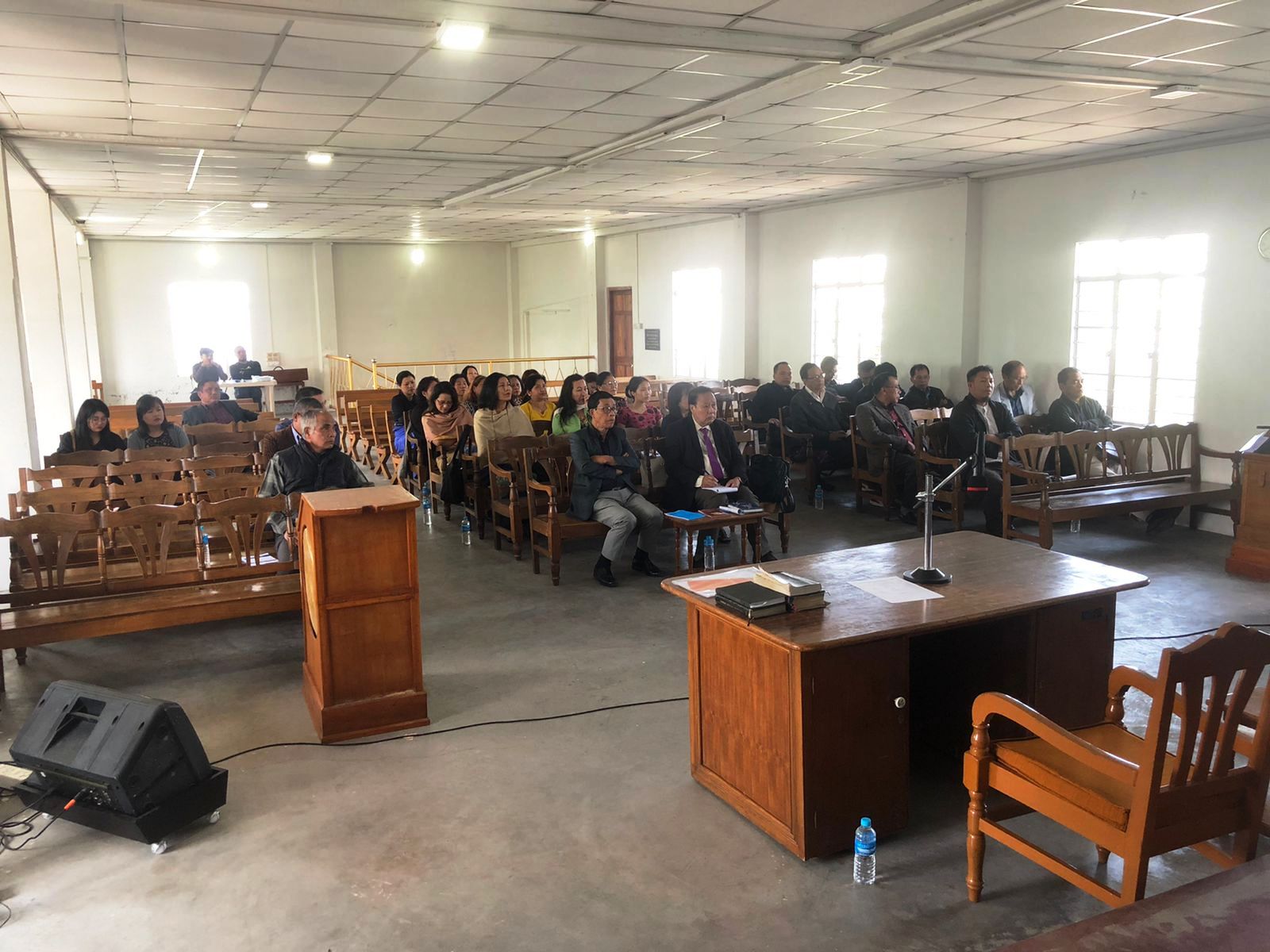 Shillong Pastor Bial-in Sunday School Seminar an nei.