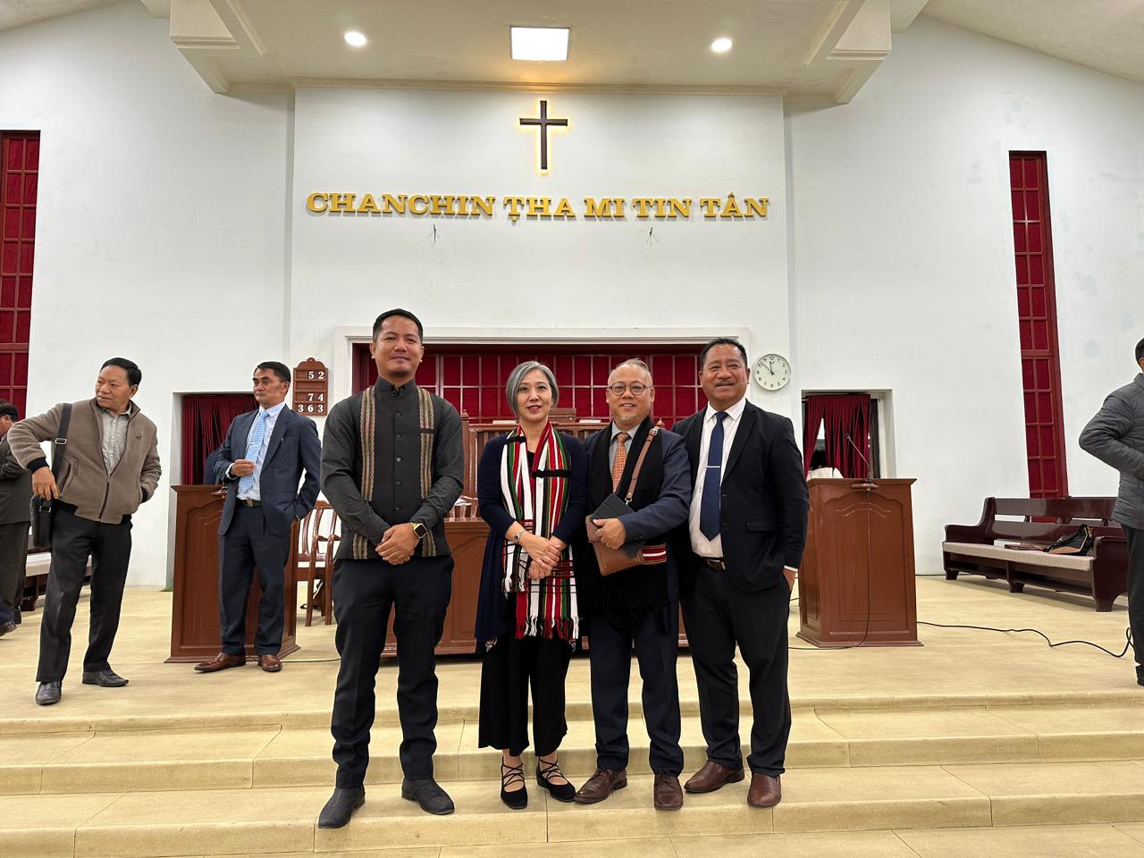 APBF General Secretary leh a nupui BCM Headquarters tlawhin an lo kal.