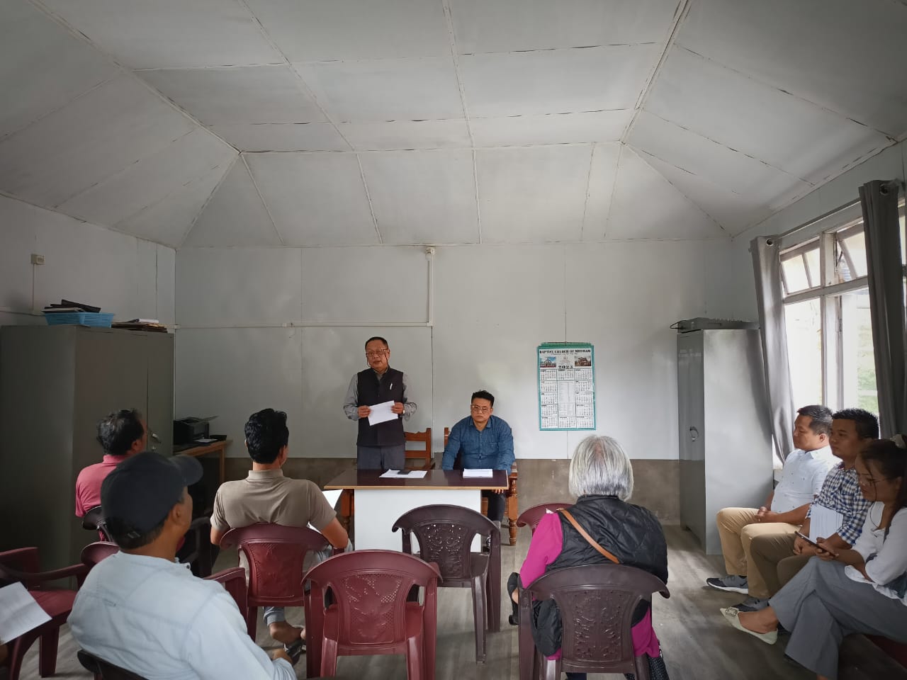 Rev. R. Lalnunzira, AGS Service-in Khawchhak tlang dung a tlawh